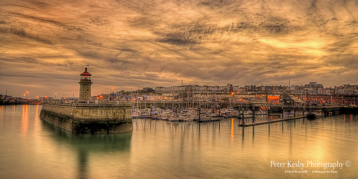 Peter Kesby Photography Ramsgate Sunset Lighthouse Harbour Peter Kesby Photography