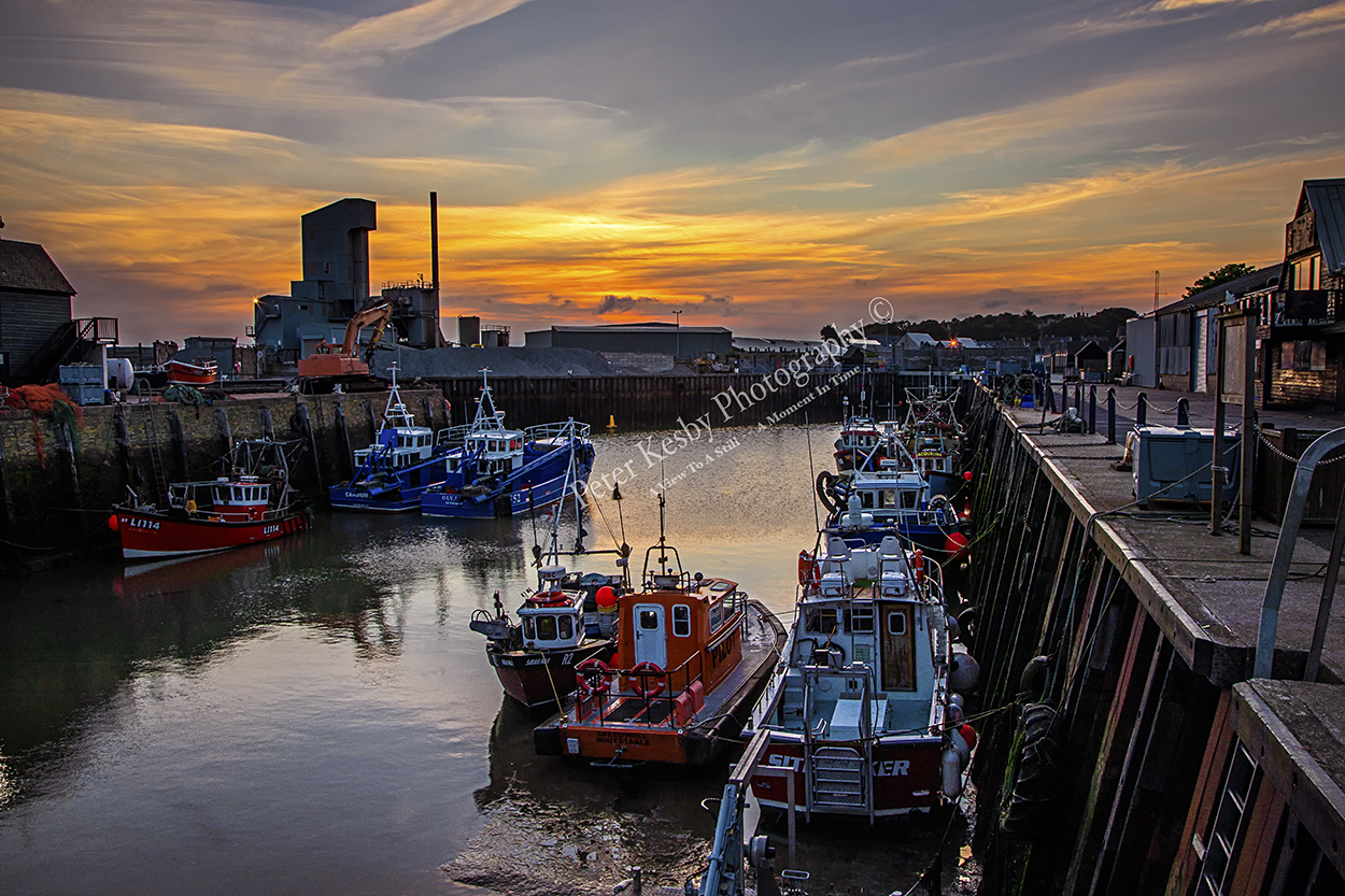 Peter Kesby Photography Whitstable Harbour Sunrise Peter Kesby